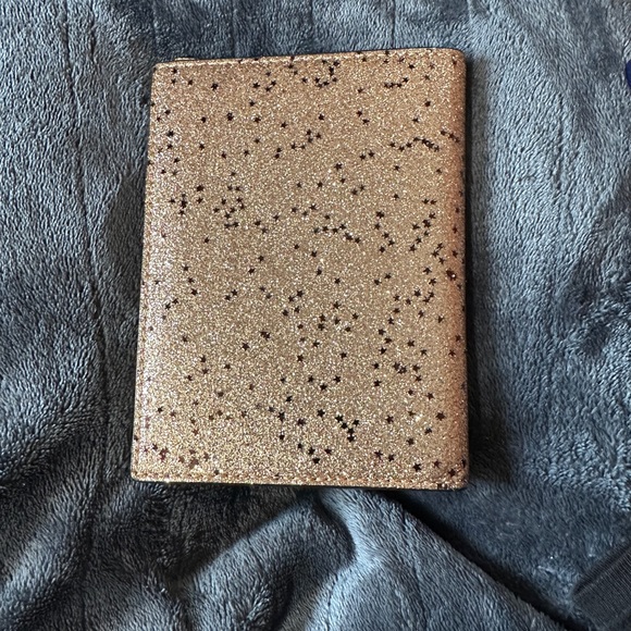 Coach Other Coach Gold Glitter Passport Holder Poshmark